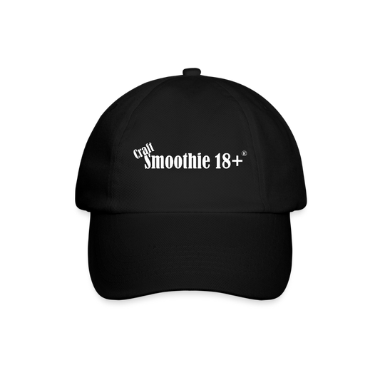 Craft Smoothie 18+ - Baseballkappe - Schwarz/Schwarz