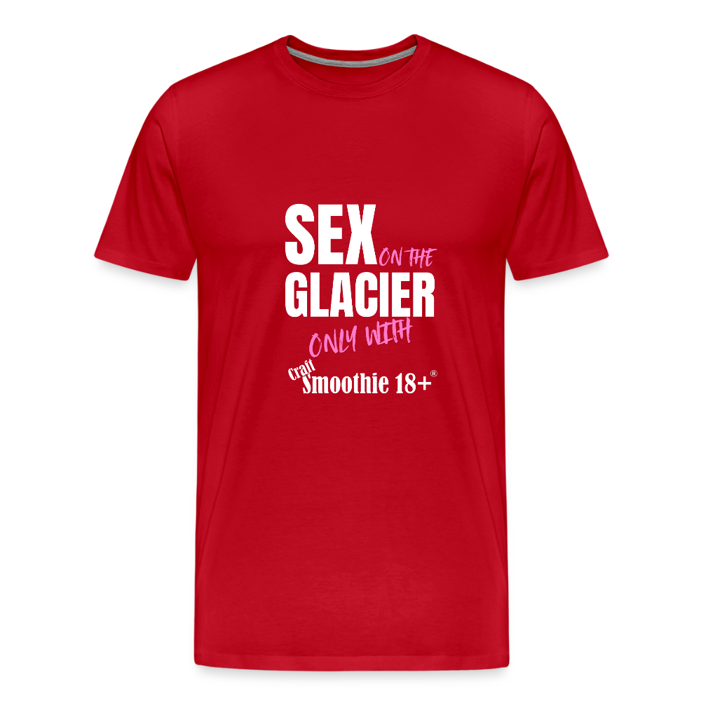 Sex on the Glacier - "Männer Premium T-Shirt" - Rot