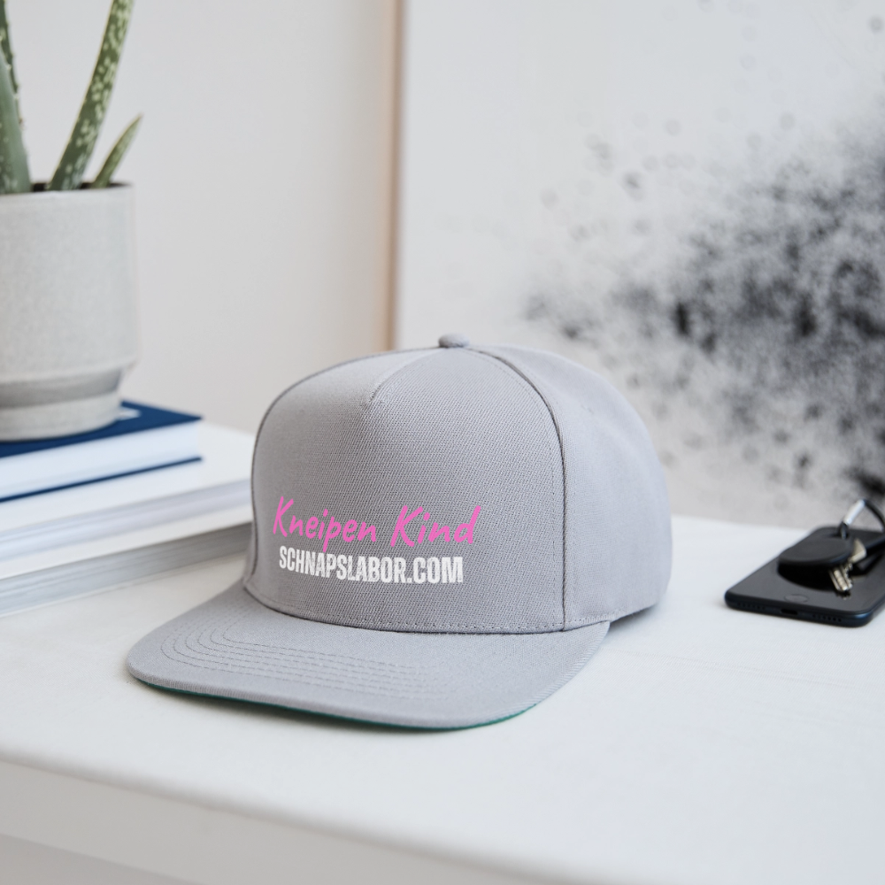Kneipen Kind - Snapback Cap - Graphit/Graphit