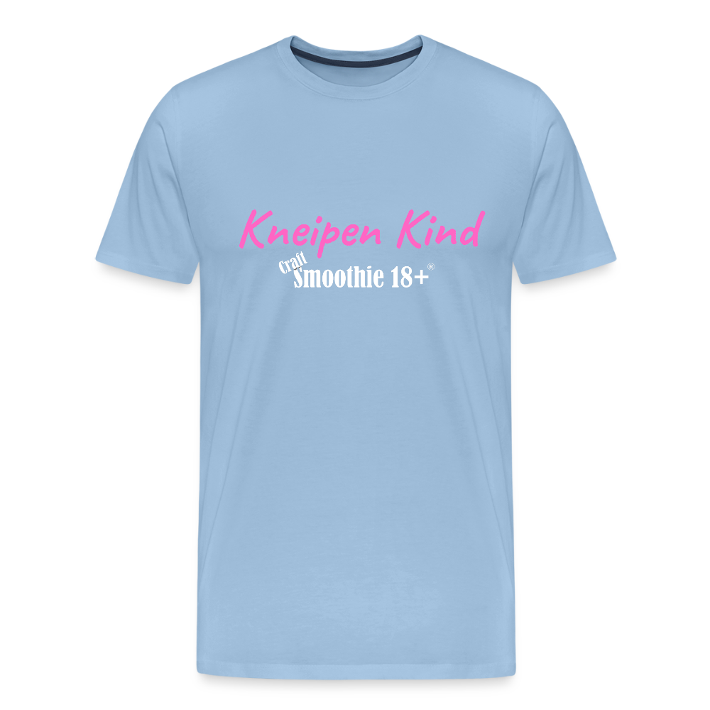 Kneipen Kind - Männer Premium T-Shirt - Sky