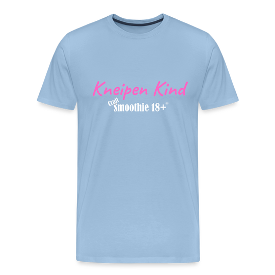 Kneipen Kind - Männer Premium T-Shirt - Sky