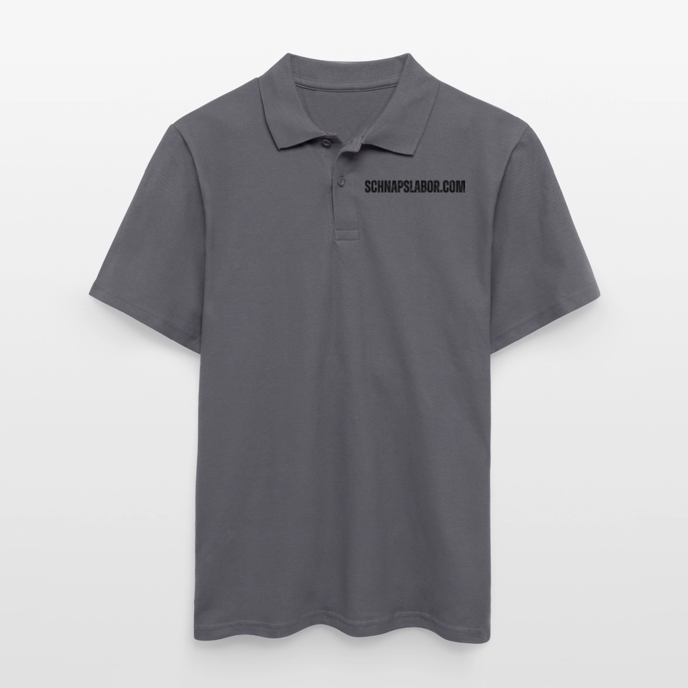 Schnapslabor - Männer Poloshirt - Anthrazit