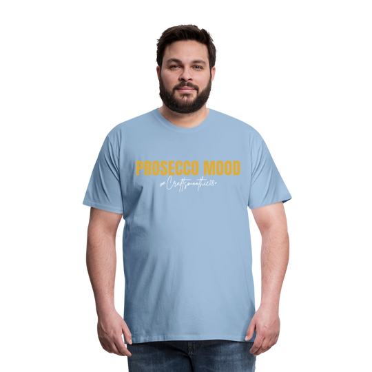 Prosecco Mood - Männer Premium T-Shirt - Sky