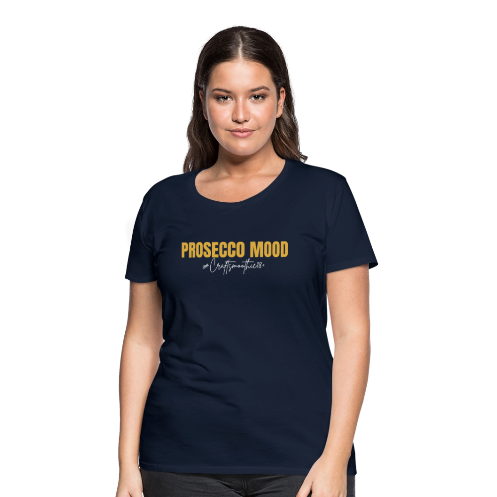 Prosecco Mood - Frauen Premium T-Shirt - Navy