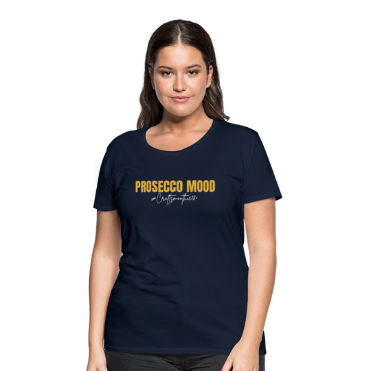 Prosecco Mood - Frauen Premium T-Shirt - Navy