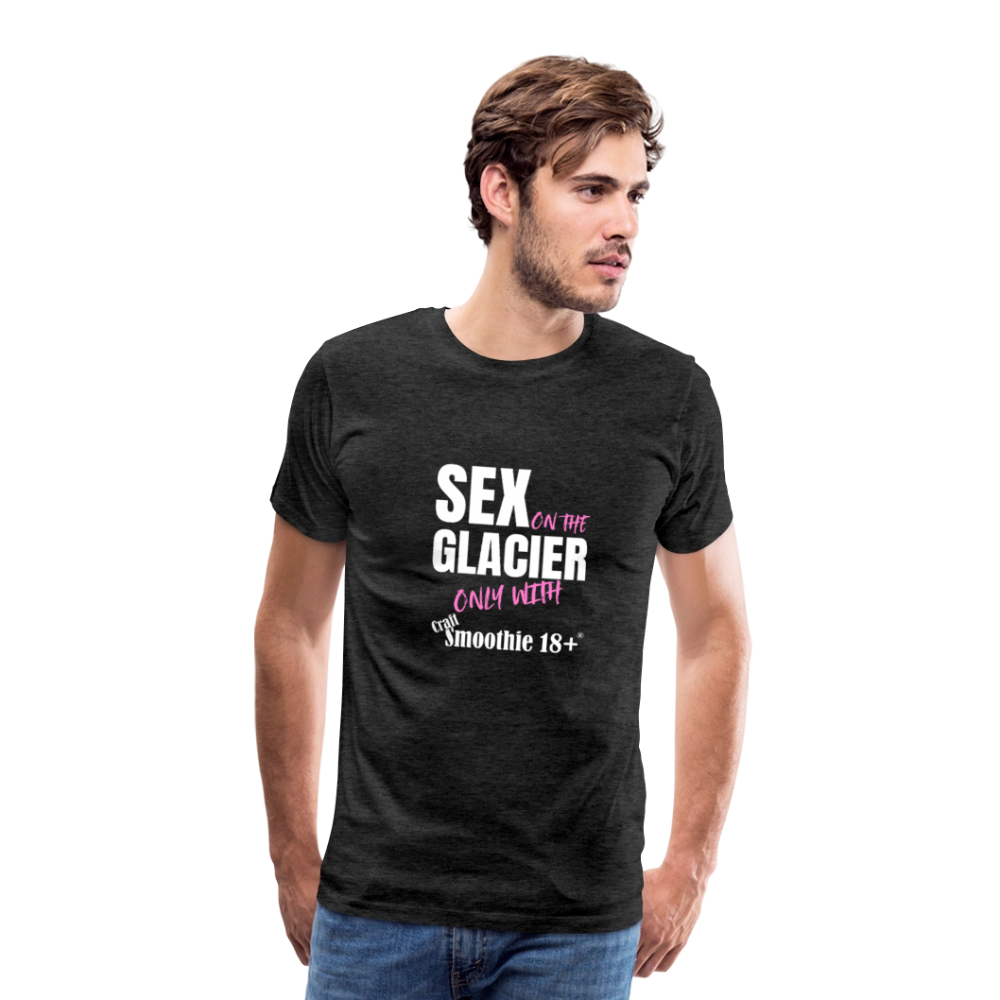 Sex on the Glacier - "Männer Premium T-Shirt" - Anthrazit