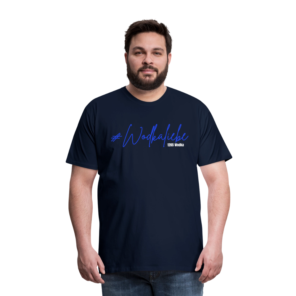 #Wodkaliebe 1205 - Männer Premium T-Shirt - Navy