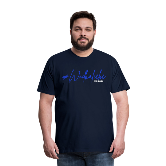 #Wodkaliebe 1205 - Männer Premium T-Shirt - Navy