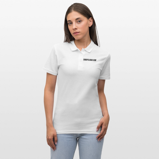 Schnapslabor - Frauen Poloshirt - Weiß