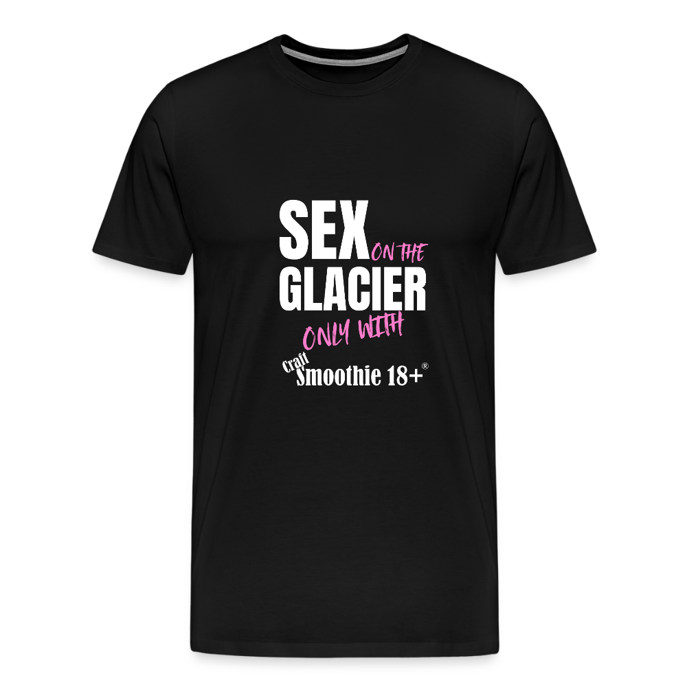 Sex on the Glacier - "Männer Premium T-Shirt" - Schwarz