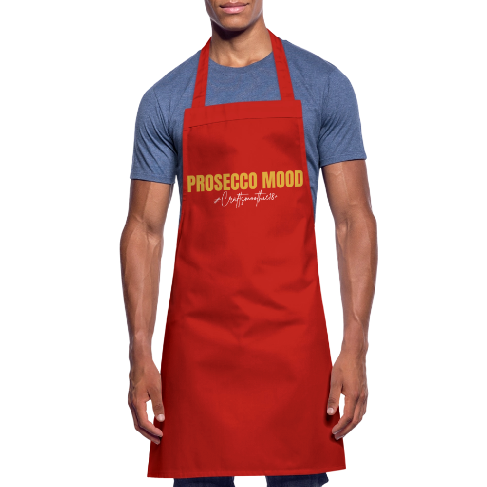 Prosecco Mood - Kochschürze - Rot