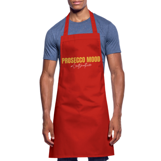 Prosecco Mood - Kochschürze - Rot
