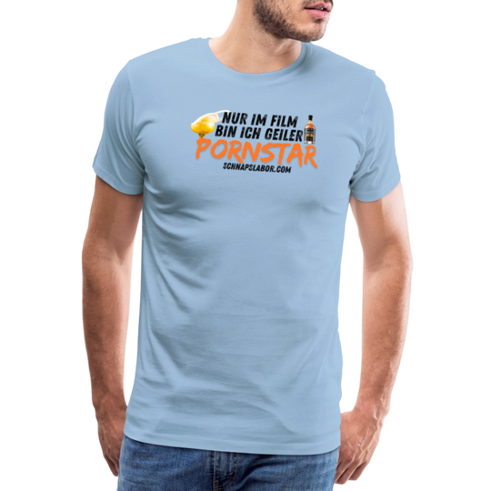 Männer Premium T-Shirt - Sky