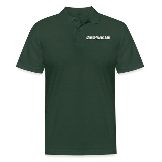 Schnapslabor - Männer Poloshirt - Tannengrün