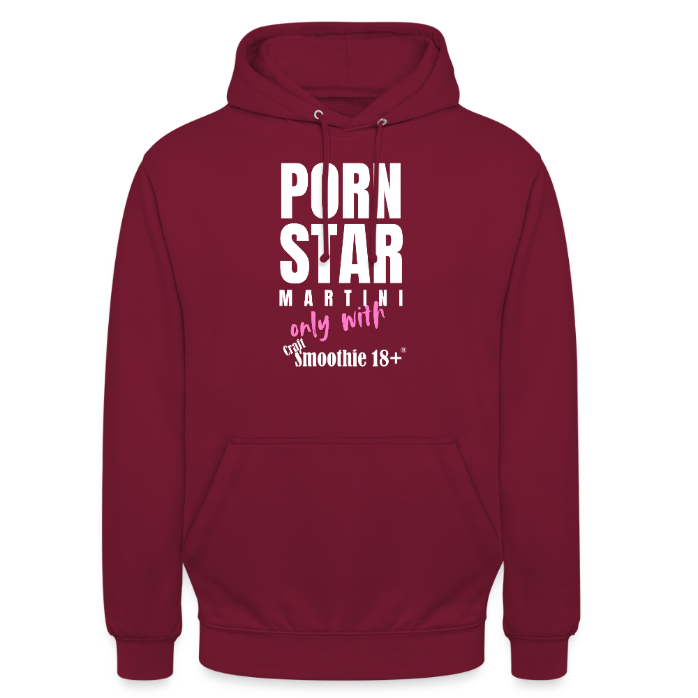 Pornstar Hoodie - "Unisex" - Bordeaux