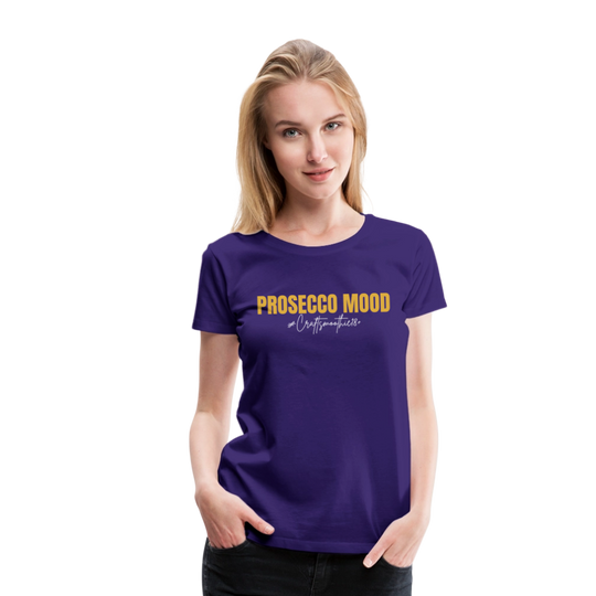 Prosecco Mood - Frauen Premium T-Shirt - Lila