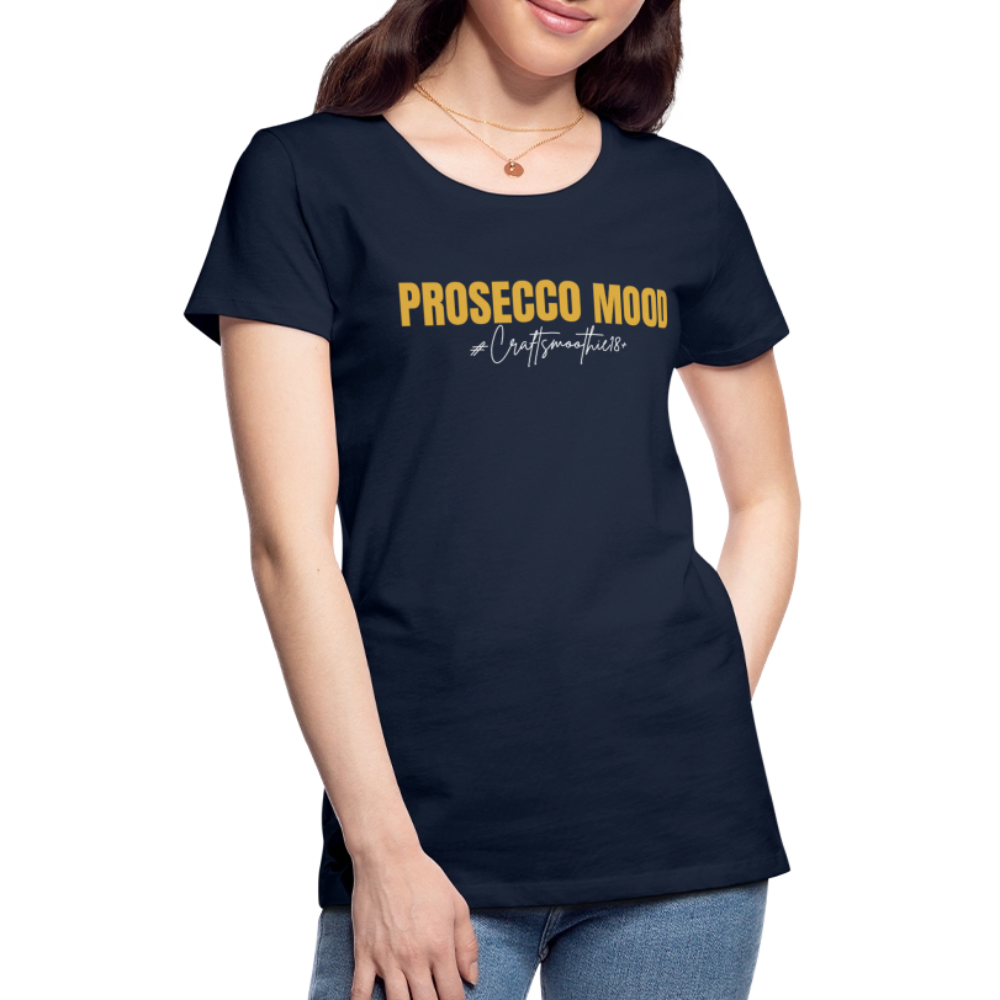 Prosecco Mood - Frauen Premium T-Shirt - Navy