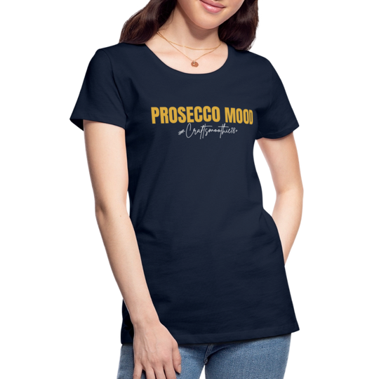 Prosecco Mood - Frauen Premium T-Shirt - Navy
