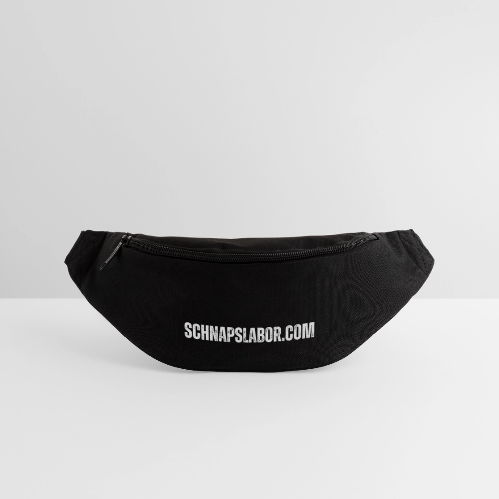 Schnapslabor - Umhänge / Bauchtasche - Schwarz