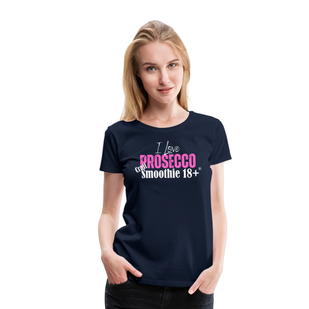 I love Prosecco - Frauen Premium T-Shirt - Navy