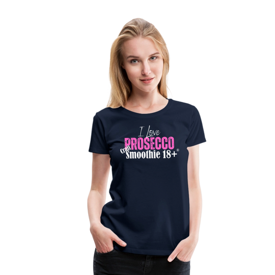 I love Prosecco - Frauen Premium T-Shirt - Navy