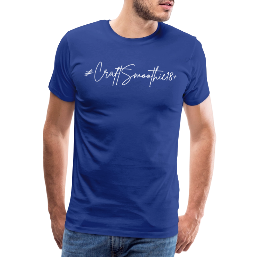 #CraftSmoothie18+ - Männer Premium T-Shirt - Königsblau