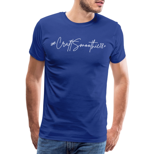 #CraftSmoothie18+ - Männer Premium T-Shirt - Königsblau