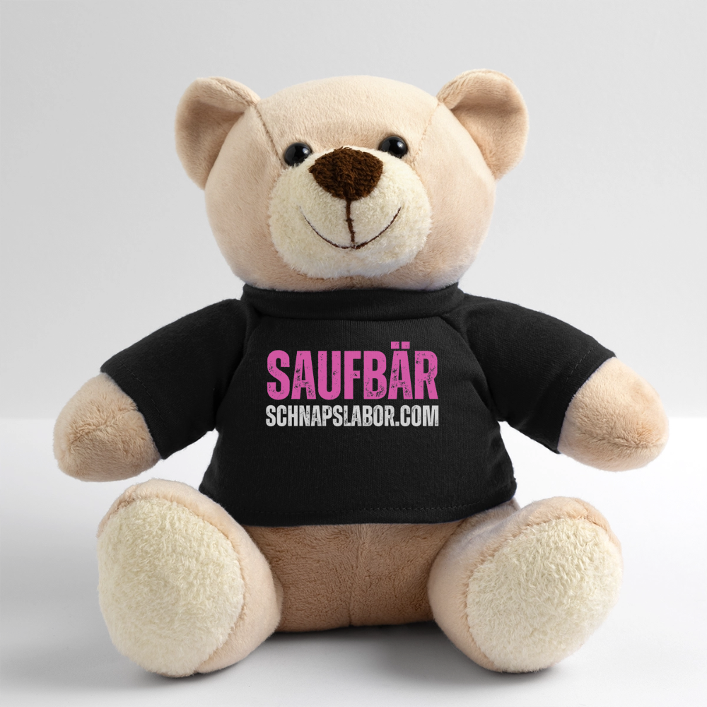 Saufbär - Teddy - Schwarz