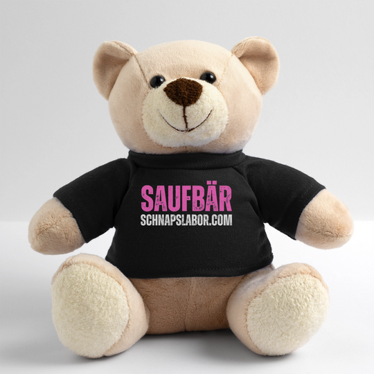 Saufbär - Teddy - Schwarz