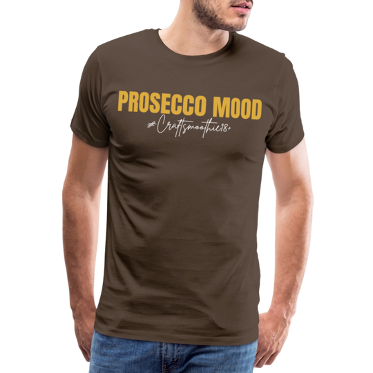 Prosecco Mood - Männer Premium T-Shirt - Edelbraun