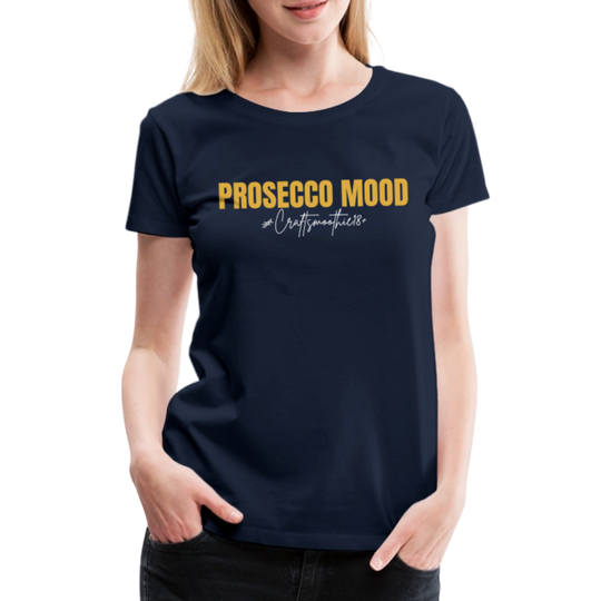 Prosecco Mood - Frauen Premium T-Shirt - Navy