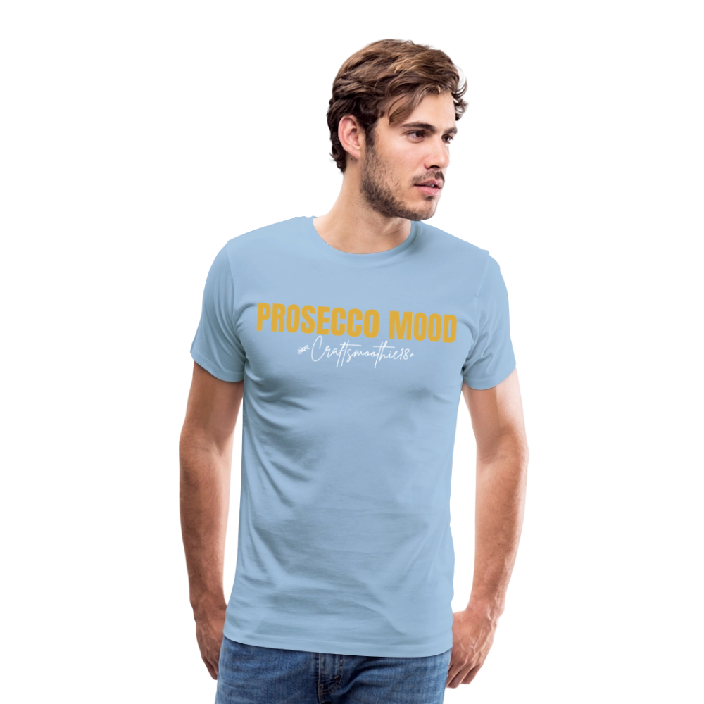 Prosecco Mood - Männer Premium T-Shirt - Sky