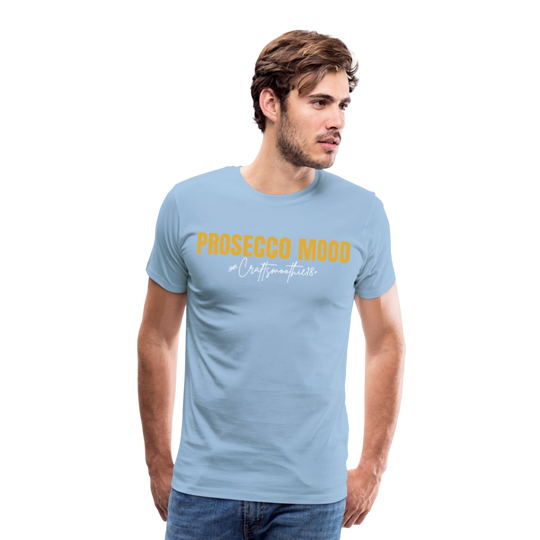 Prosecco Mood - Männer Premium T-Shirt - Sky