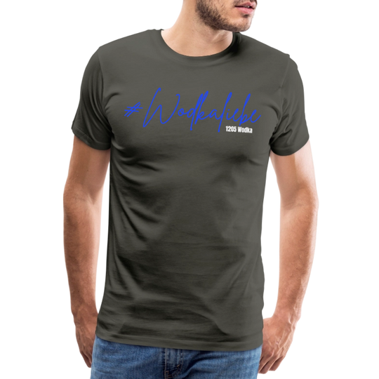 #Wodkaliebe 1205 - Männer Premium T-Shirt - Asphalt
