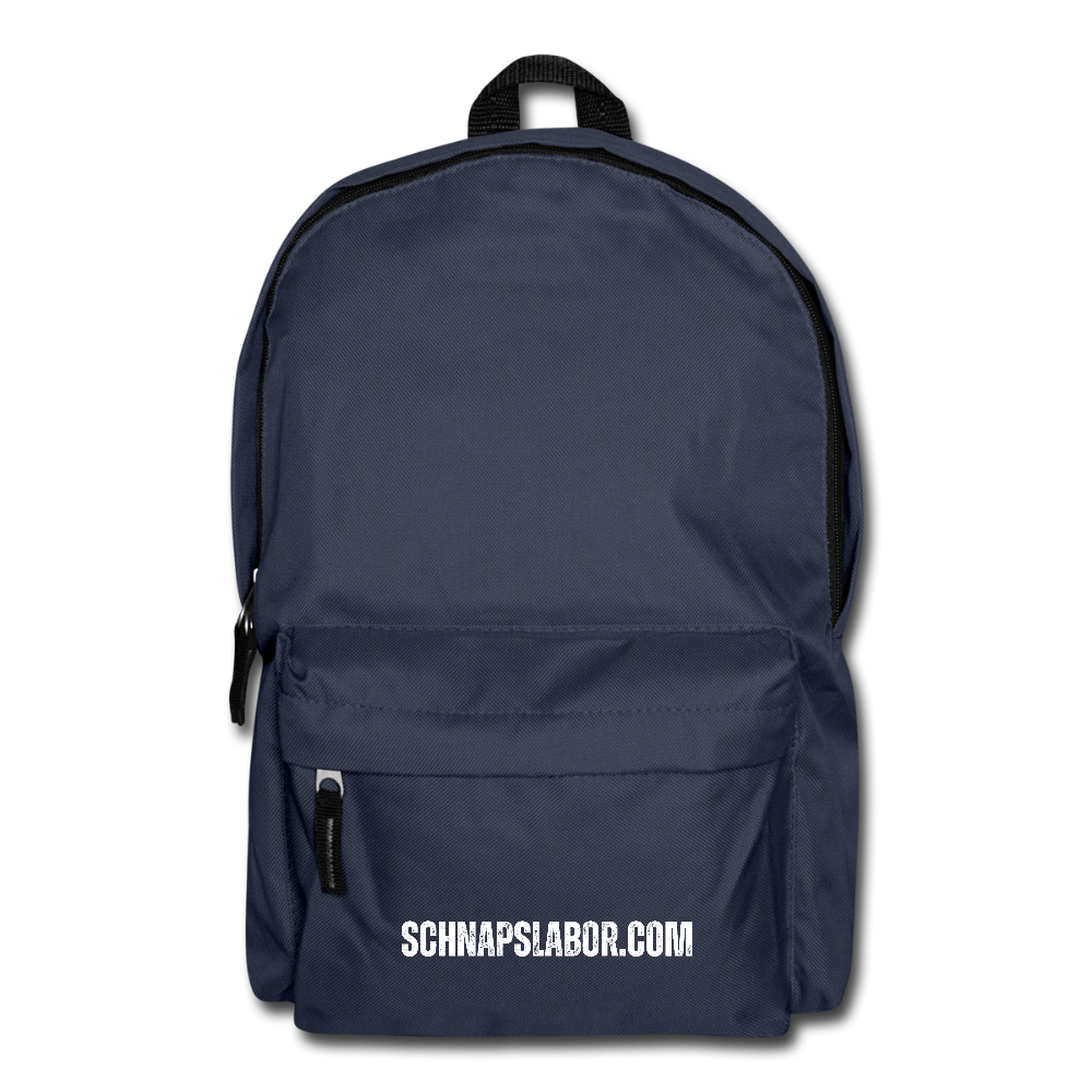 Schnapslabor - Recycelte Kulturtasche - Navy