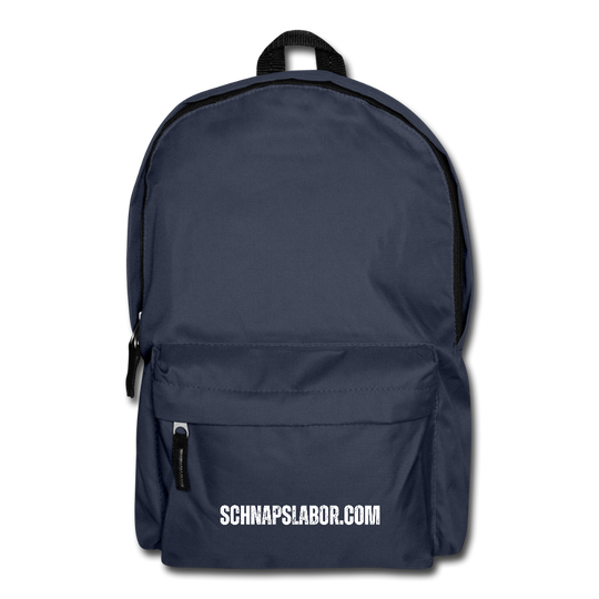 Schnapslabor - Recycelte Kulturtasche - Navy