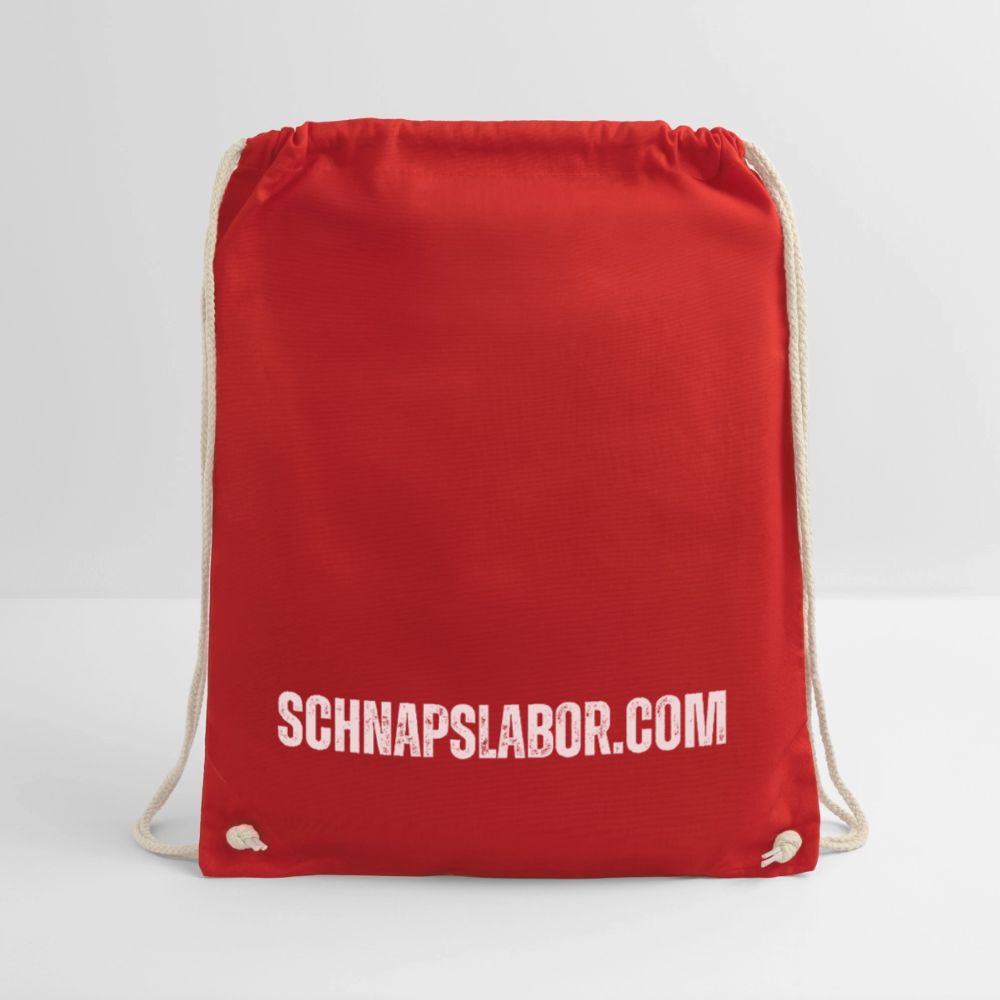 Schnapslabor - Turnbeutel - Rot