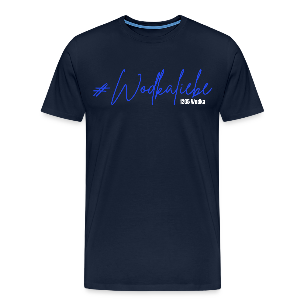 #Wodkaliebe 1205 - Männer Premium T-Shirt - Navy