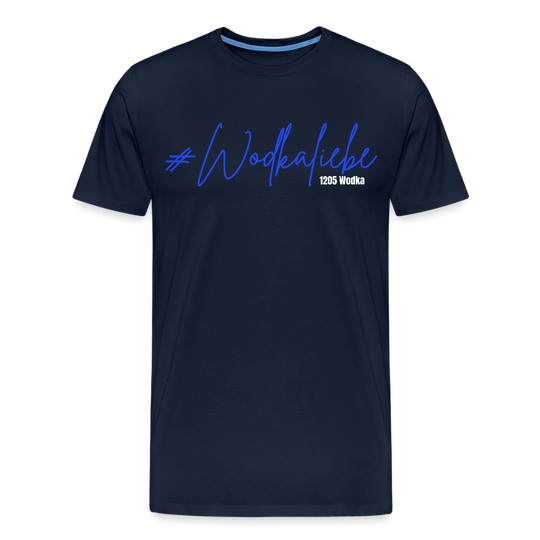 #Wodkaliebe 1205 - Männer Premium T-Shirt - Navy