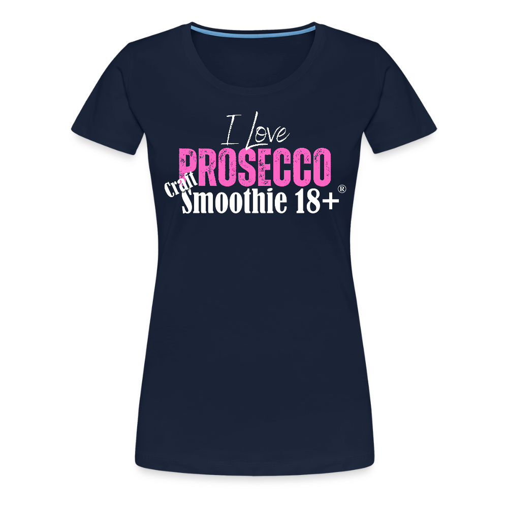 I love Prosecco - Frauen Premium T-Shirt - Navy