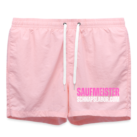 Saufmeister - Badeshorts - Pink