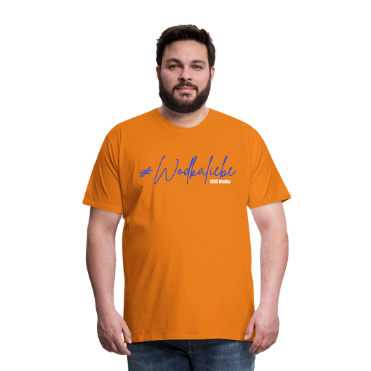 #Wodkaliebe 1205 - Männer Premium T-Shirt - Orange
