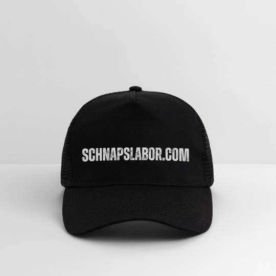 Schnapslabor - Trucker Cap - Schwarz/Schwarz