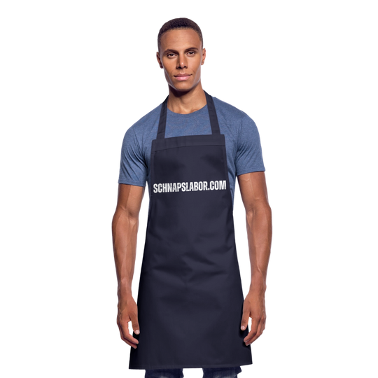 Schnapslabor - Kochschürze - Navy