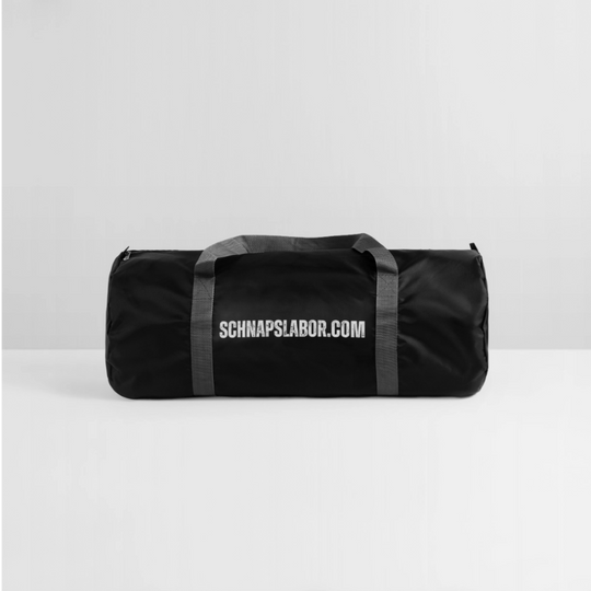 Schnapslabor - Sporttasche - Schwarz