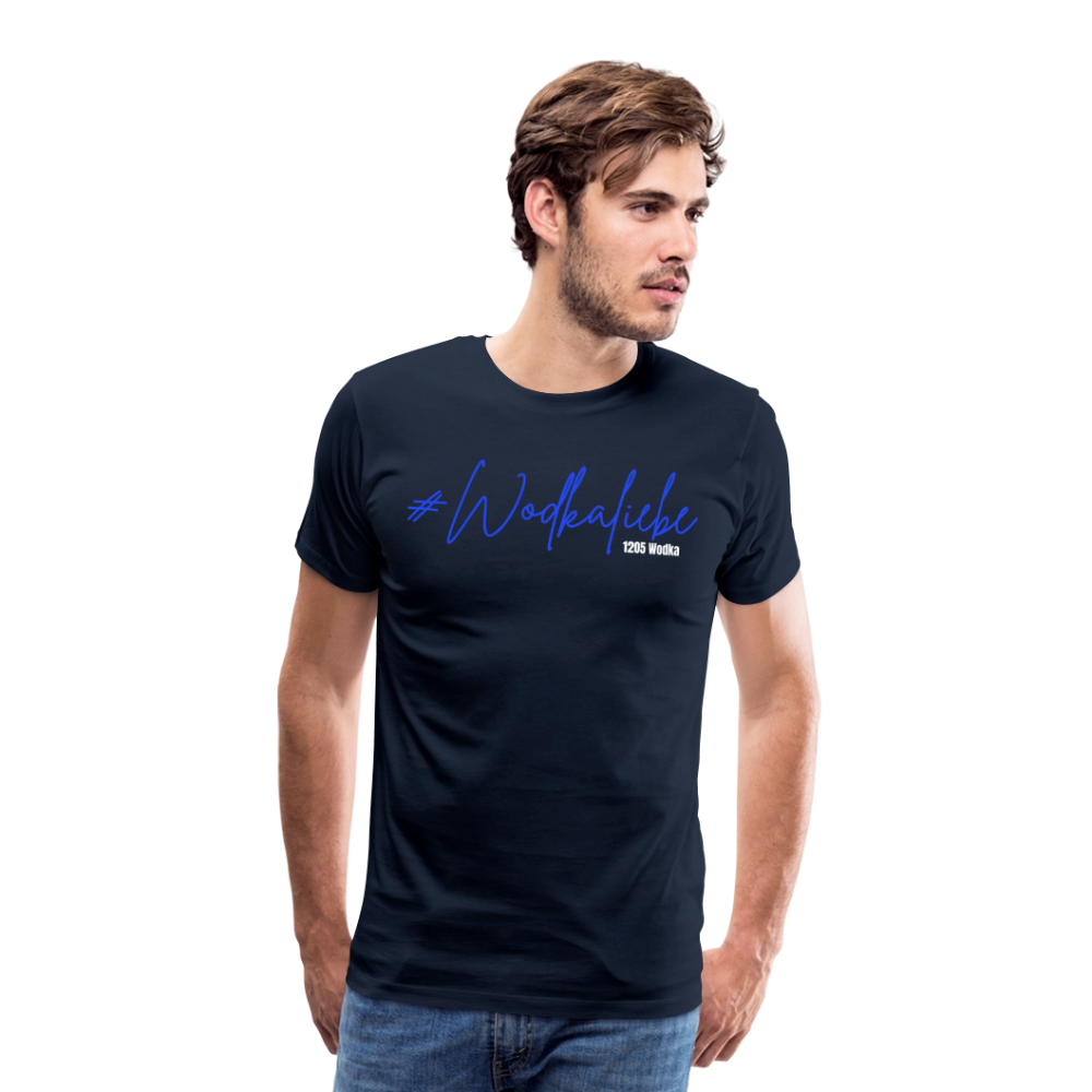 #Wodkaliebe 1205 - Männer Premium T-Shirt - Navy