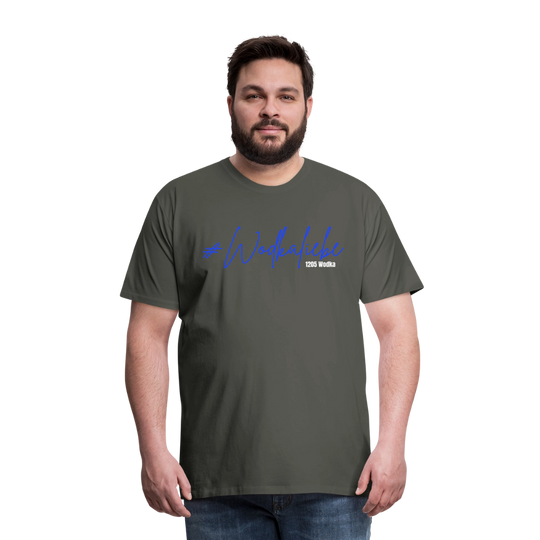 #Wodkaliebe 1205 - Männer Premium T-Shirt - Asphalt