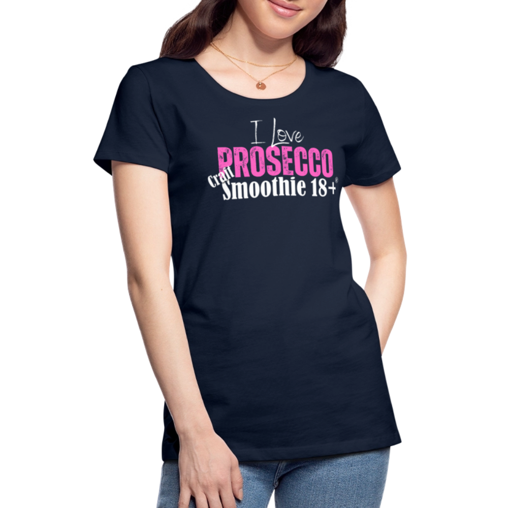 I love Prosecco - Frauen Premium T-Shirt - Navy