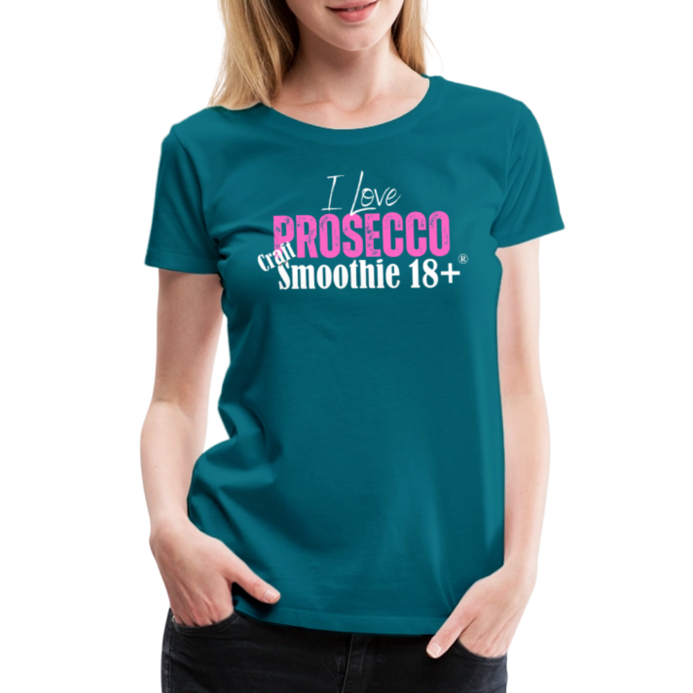 I love Prosecco - Frauen Premium T-Shirt - Divablau
