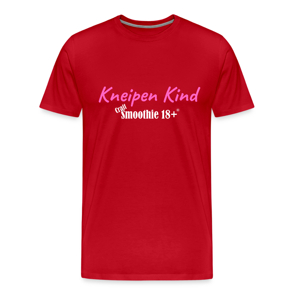 Kneipen Kind - Männer Premium T-Shirt - Rot
